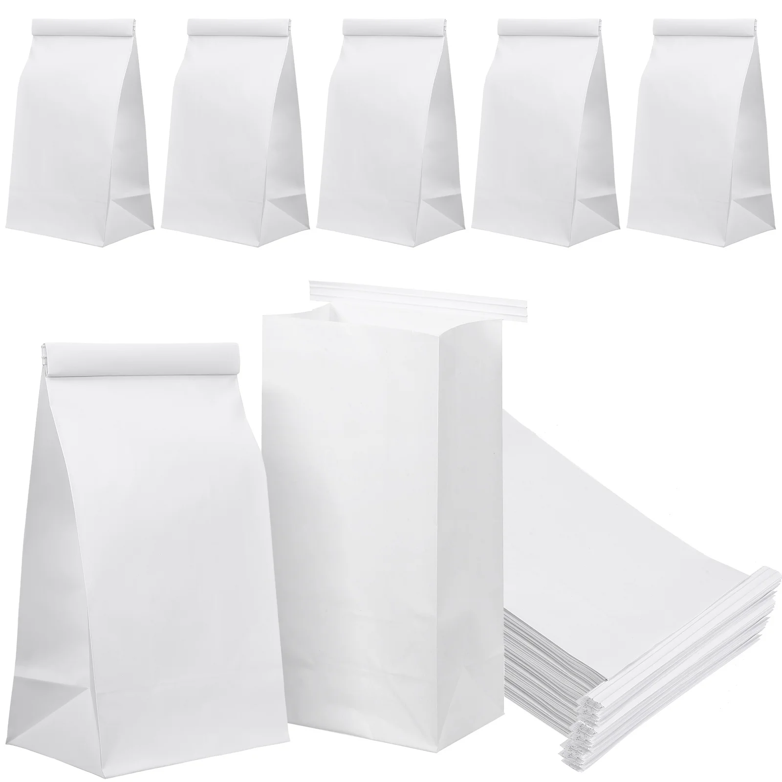 

25pcs Disposable Travel Vomit Bags Sickness Emesis Barf Puke Portable for Car Airplane Multiuse Trash Paper Bags