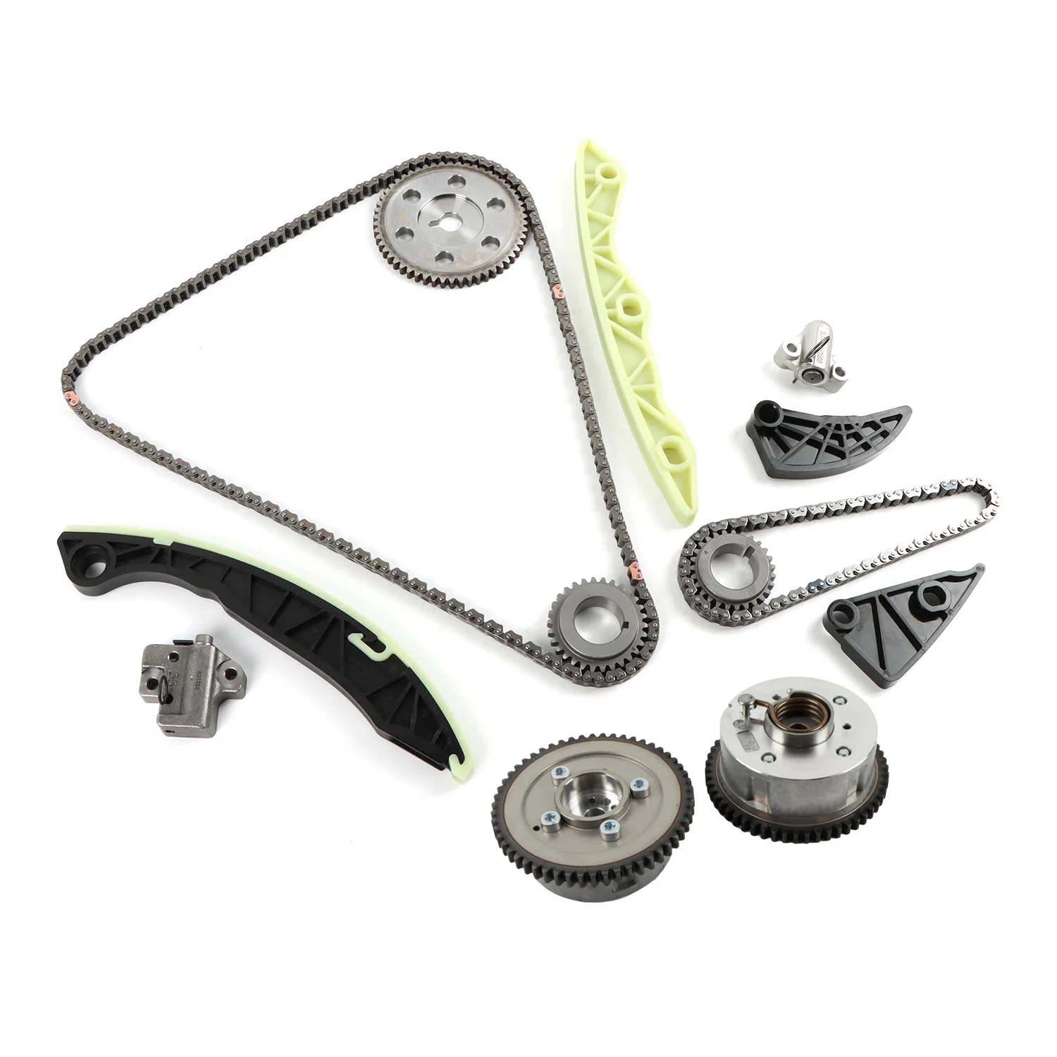 مجموعة سلسلة توقيت محرك SINOCMP ، معدات vt لهيونداي ، كيا ، سوناتا ، أوبتيما ، دوهسك ، 16 فولت ، L4 ، G4KE ، 2.4L