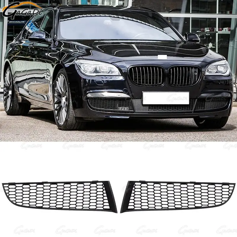 

51117903673 Bumper Fog Light Grille Front Honeycomb Mesh Foglight Grill 51117903674 For BMW 7 Series F01 F02 M Sport 2009-2015
