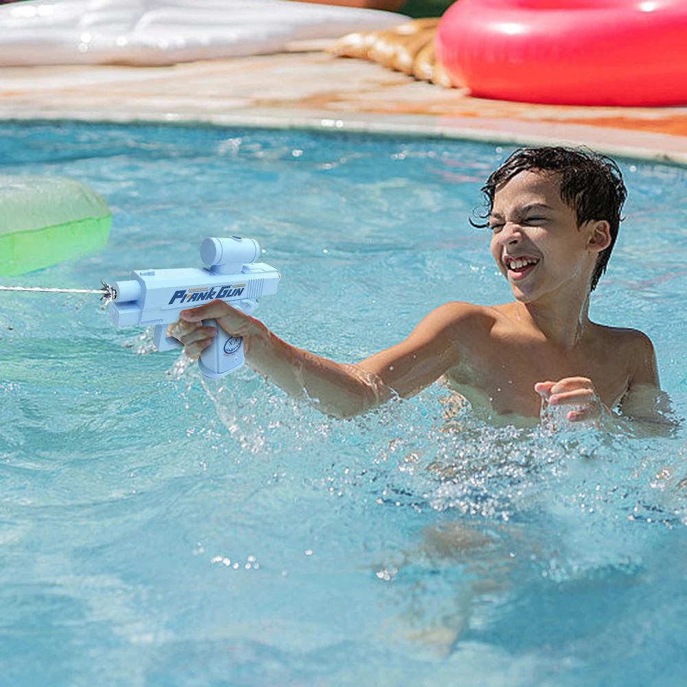 Pistola pulverizadora de agua inversa de doble cara, Manual, creativa, para exteriores, recuerdo de fiesta de verano, Gadgets de broma, regalo, broma Waterg