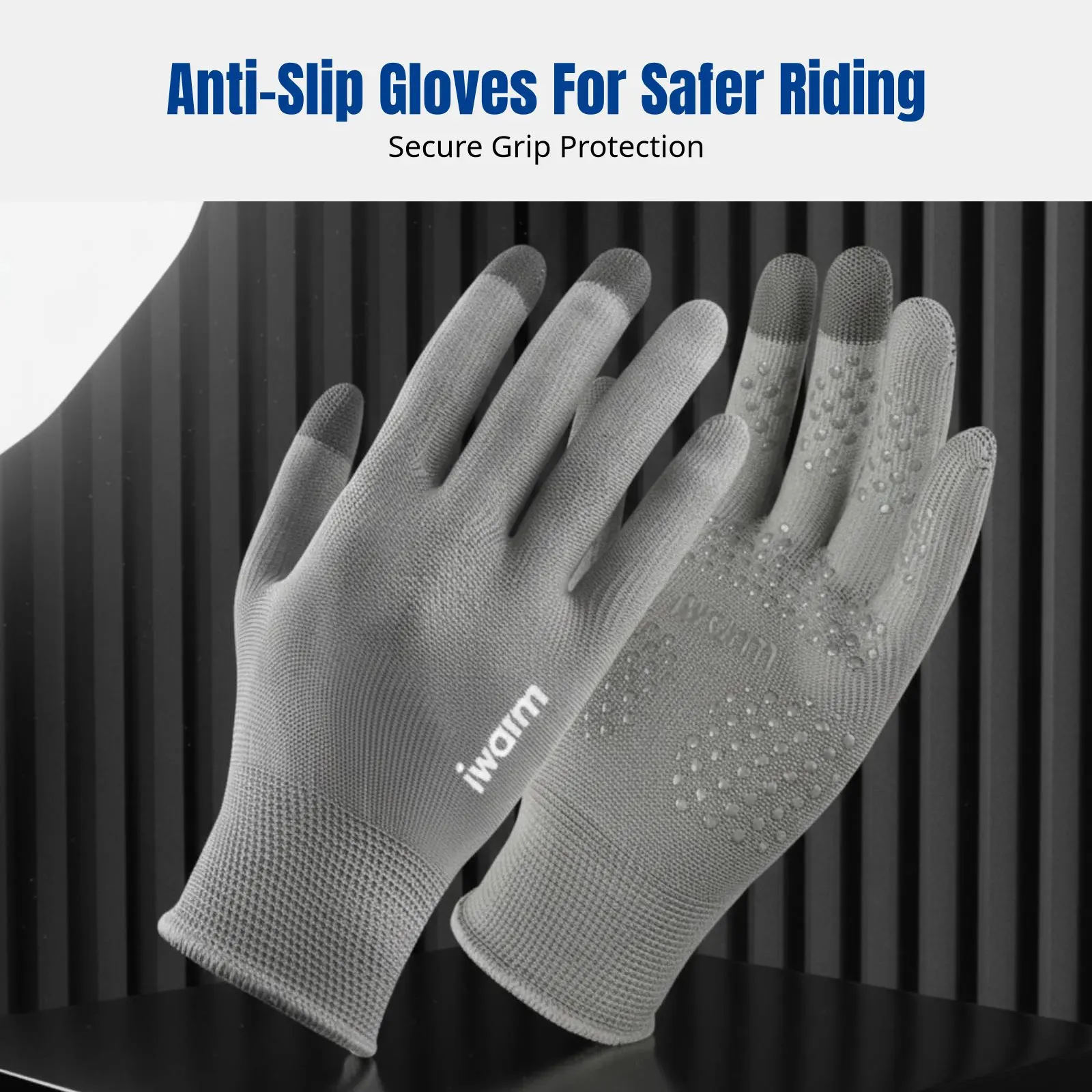 Riding Gloves, Summer Equestrian Sports, Anti-Callus, Non-Slip, Durable, Touchscreen Compatible, Breathable, Unisex