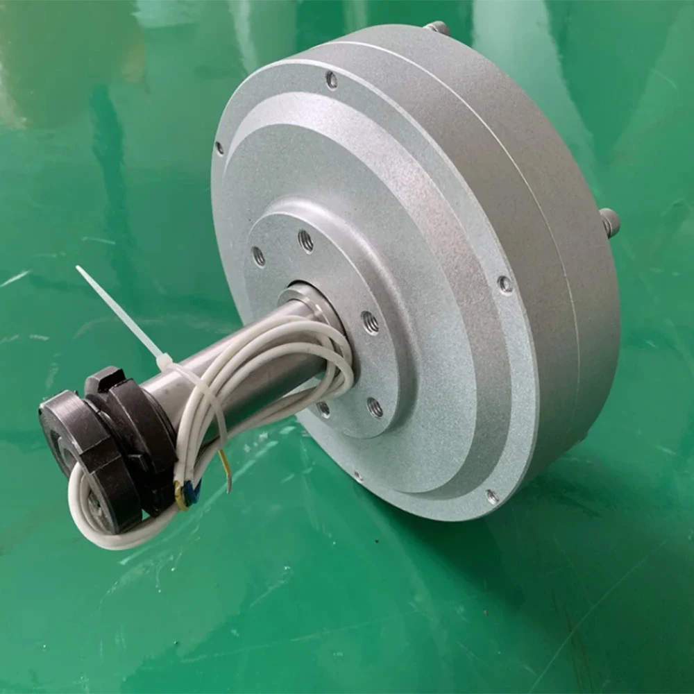 Low Star Speed 3KW 5KW 12V 24V 48V Coreless Rare Earth Permanent Magnet Generator Alternator Maglev DIY Wind Turbine