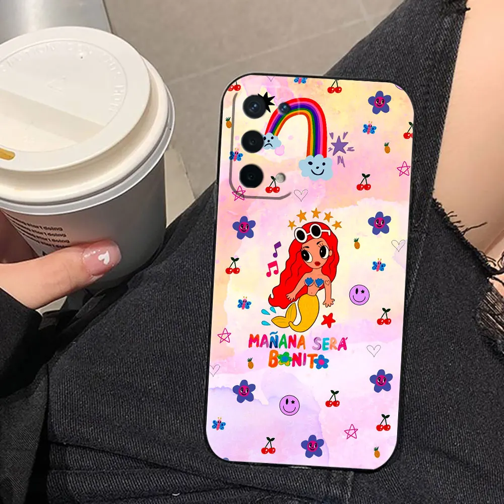 Manana Sera B-Bonito K-Karol G غطاء جراب هاتف ل ممن لهم رينو 14 14F 13 13F 12 11 11F 10 8 8T 7Z 7 6 5 5F 4 4F لايت برو حافظة من البولي يوريثان