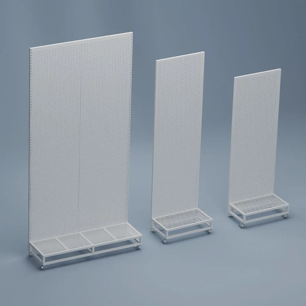 Jewelry store porous plate frame porous plate frame shopping mall porous hole hole plate frame supermarket shelf metal