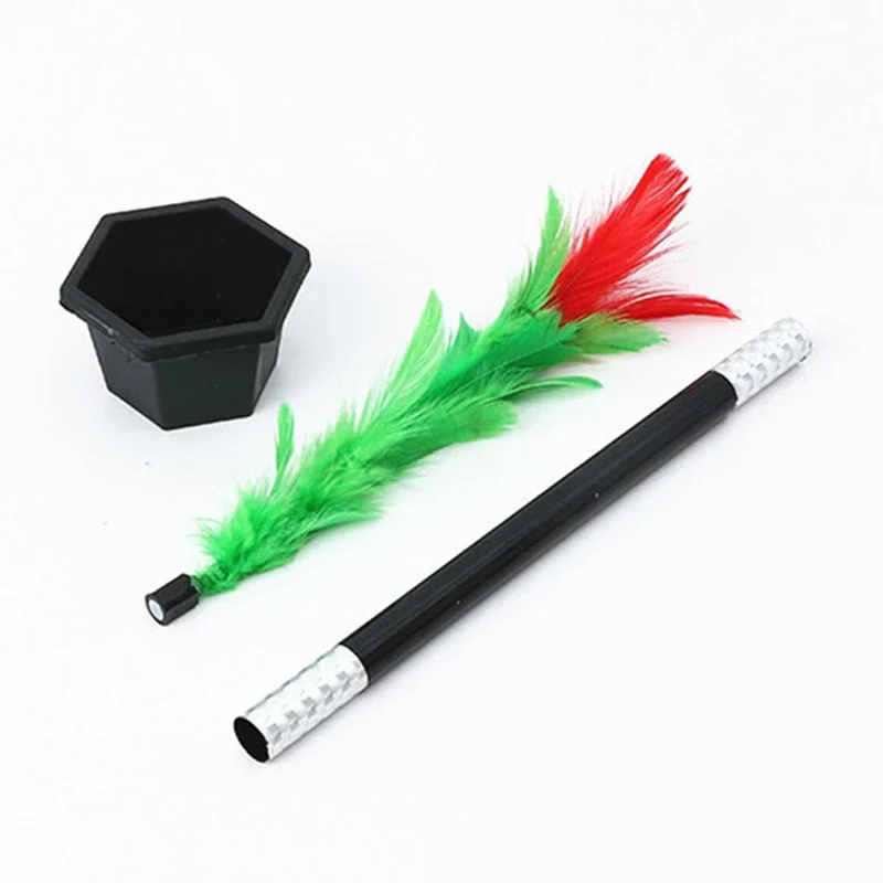 New Creative Magic Toy Magic Wand to Flower Easy Magic Tricks Street Stage Performance Kid Adult Props for fun Gift