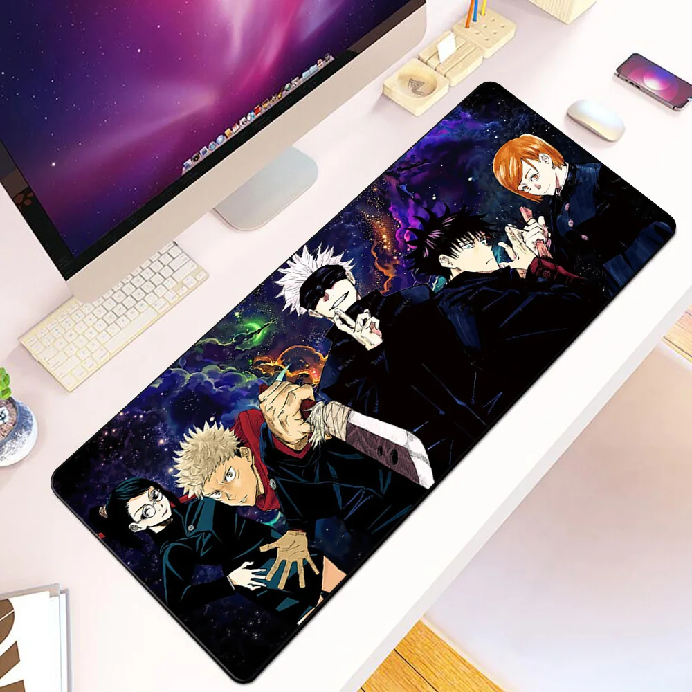 

Jujutsu Kaisen Gojo Satoru Mousepad HD Printing Computer Gamers Locking Edge Non-slip Mouse Pad XXL90x40cm Keyboard PC Desk Pad