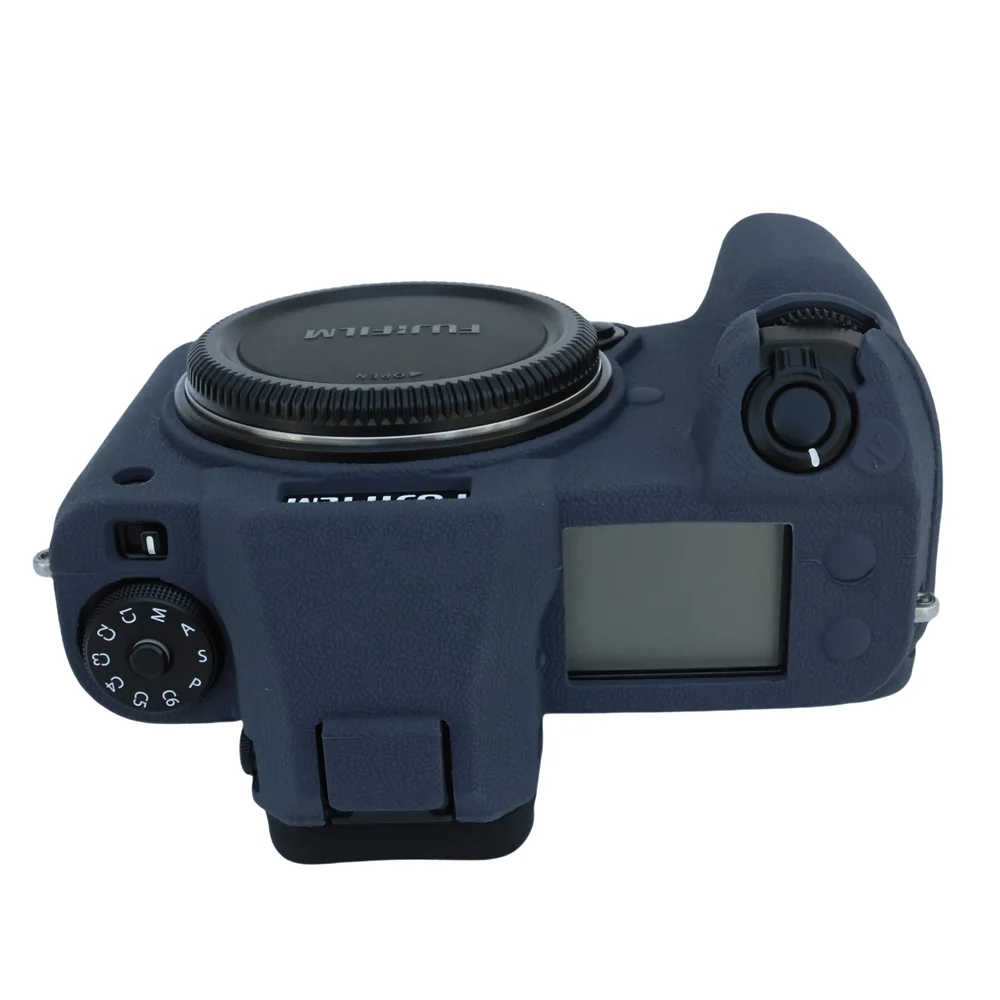 Funda de goma de silicona para cámara Digital Fujifilm GFX100SII GFX100S GFX50SII, marco Protector, carcasa de piel