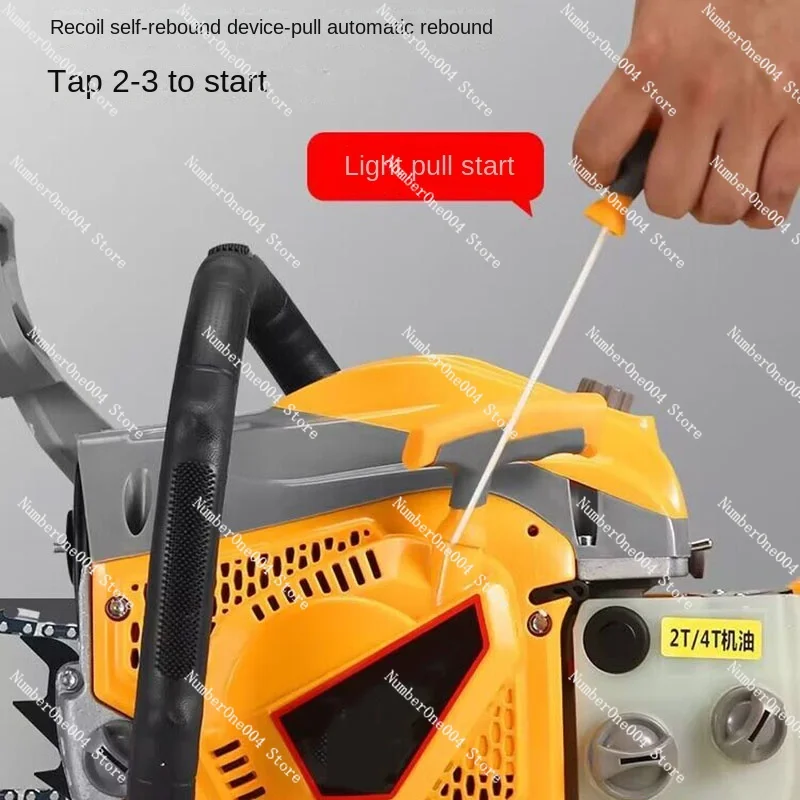 2-stroke/4-stroke Chainsaw Logging Saw High-power Small Portable Chain Chain Saw Gasoline Logging Multi-functio