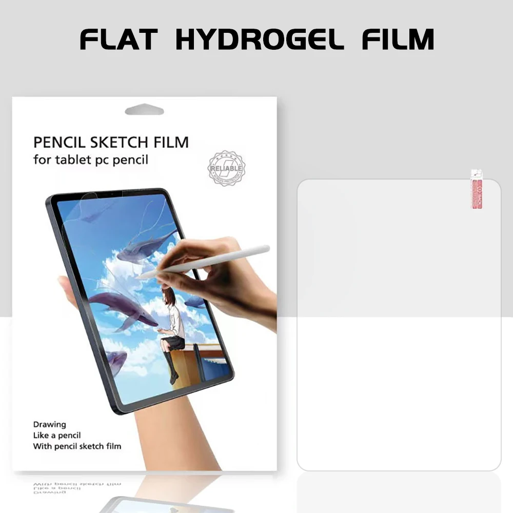 Hydrogel Membrane For iPad Pro 2021 2018 2022 2020 Flat Screen Protector For iPad Air 2025 2024 Air 1 2 Mini 6 4 2 5 3 7.9 Inch