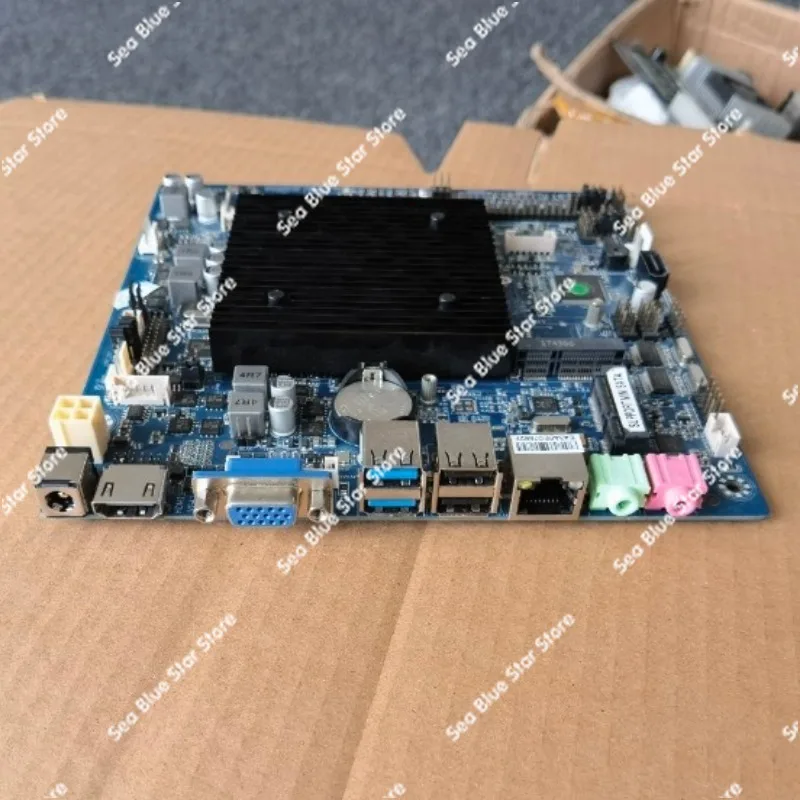 Industrial Control Main Board ITX-J1900TE-2CD8 Integrated Machine Cash Register Main Board Second-hand Disassembly Main Board