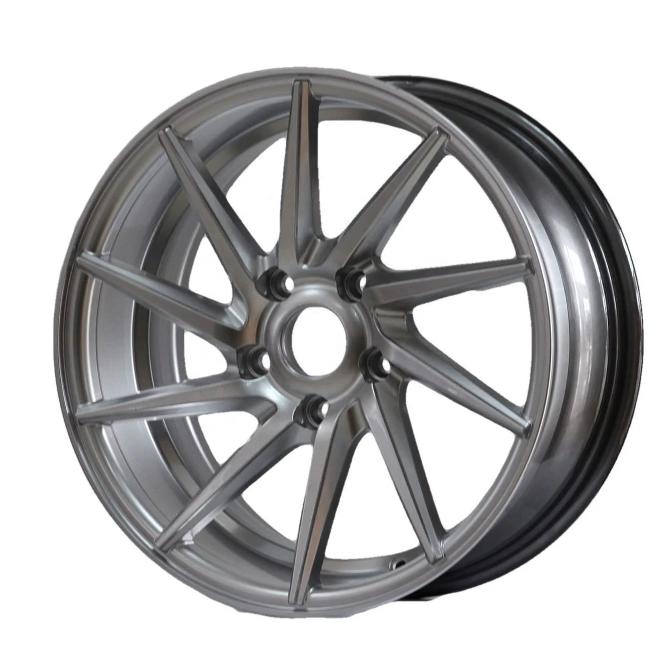 

Wholesale 13 14 15 16 Inch 4/5*114.3/100/108/105/110/112 Passenger Car Wheel Rims Black Silver for Toyota Honda Nissan