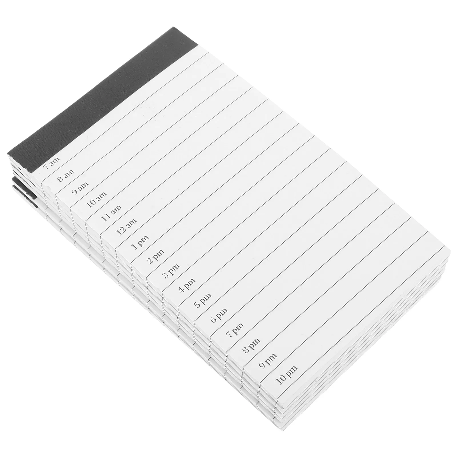 

6Pcs A7 Daily Planner Notepad Pocket Book Smooth Writing Paper for Office Supplies Task Management Small Journal