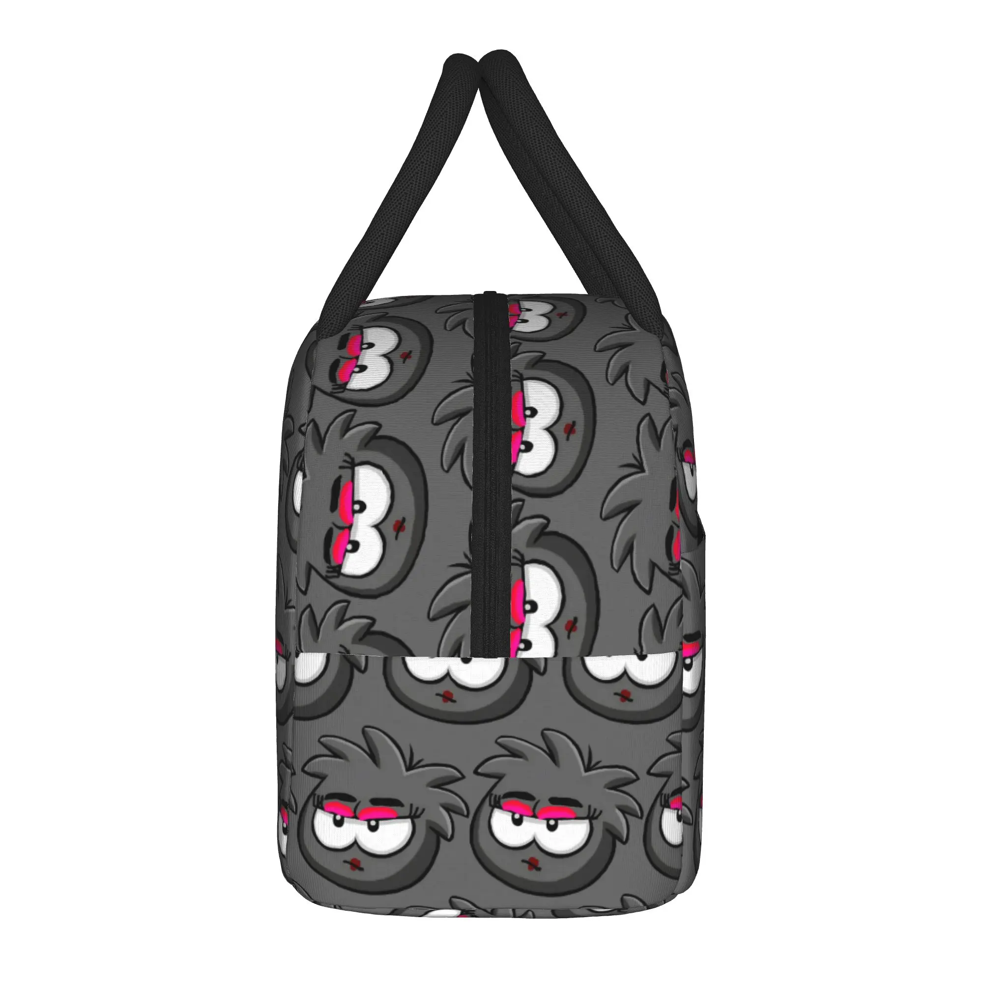 Club Penguin Puffle  Games Insulated Lunch Bags Portable  Reusable Thermal Bag Lunch Box Tote Beach  Travel Food Storage Bags