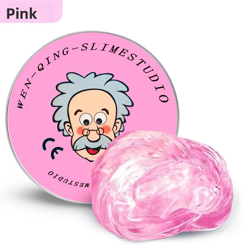 Lab Putty Crystal Clear Glass (1 Pack) Best Thinking Smart Crazy Stress Putty with Tin, Sensory & Bouncing Toy Children Gifts