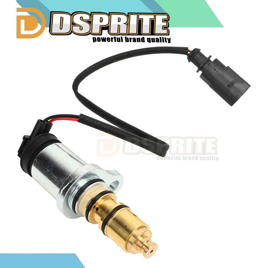 

New Air Conditioner AC Compressor Electric Control Solenoid Valve For Volkswagen Polo Sagitar Skoda Seat PXE13 PXE16