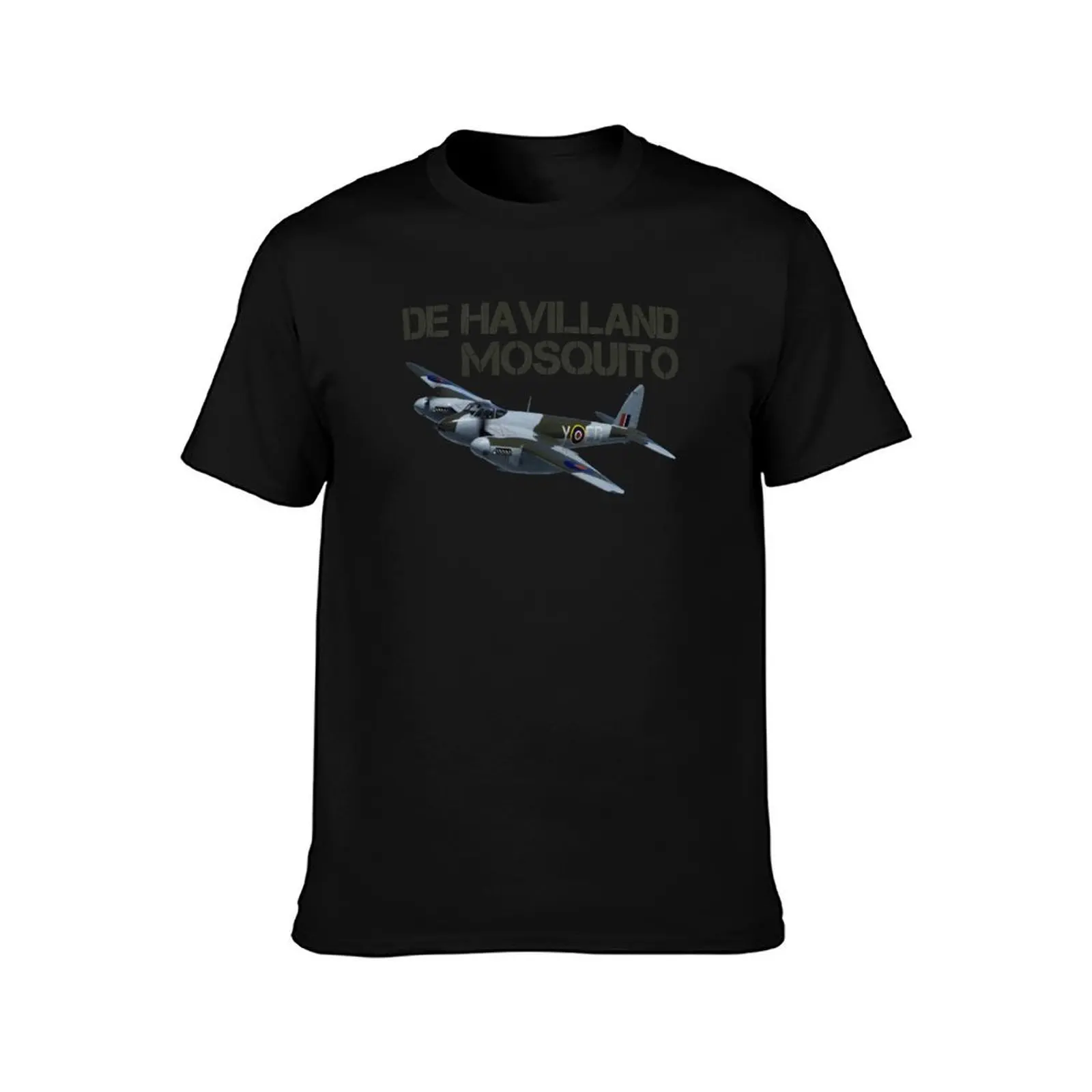 De Havilland Mosquito Aircraft T-Shirt Casual Everyday Wear T-Shirt