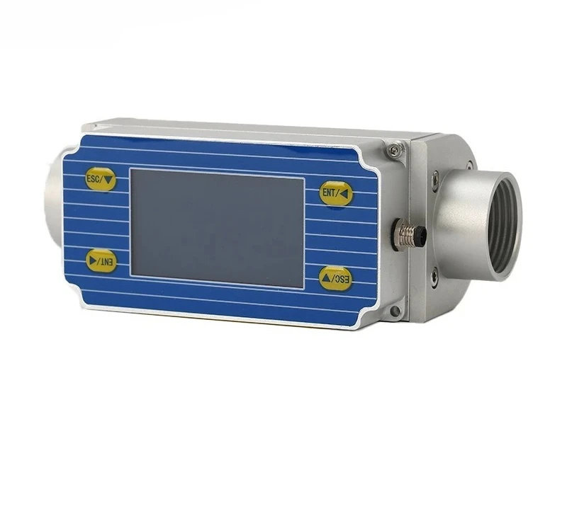 Miniature thermal gas mass flowmeter