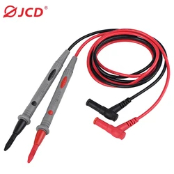 JCD Multimetro Sonda Cavi Test Spille per Multimetro Digitale Ago Tip Multi Tester del Tester Piombo Sonda Wire Pen Cavo 20A 1000V