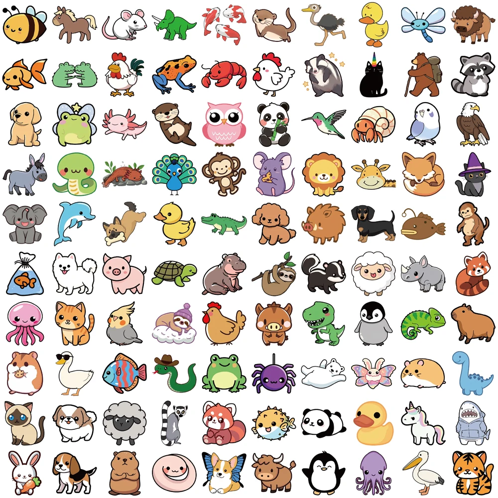 100/200PCS Tier 2 Aufkleber Notebook Retro Cartoon Gitarre Laptop Koffer Gepäck Notebook Mehr Wasserdicht Landschaft Aufkleber ﻿ – Detail 6