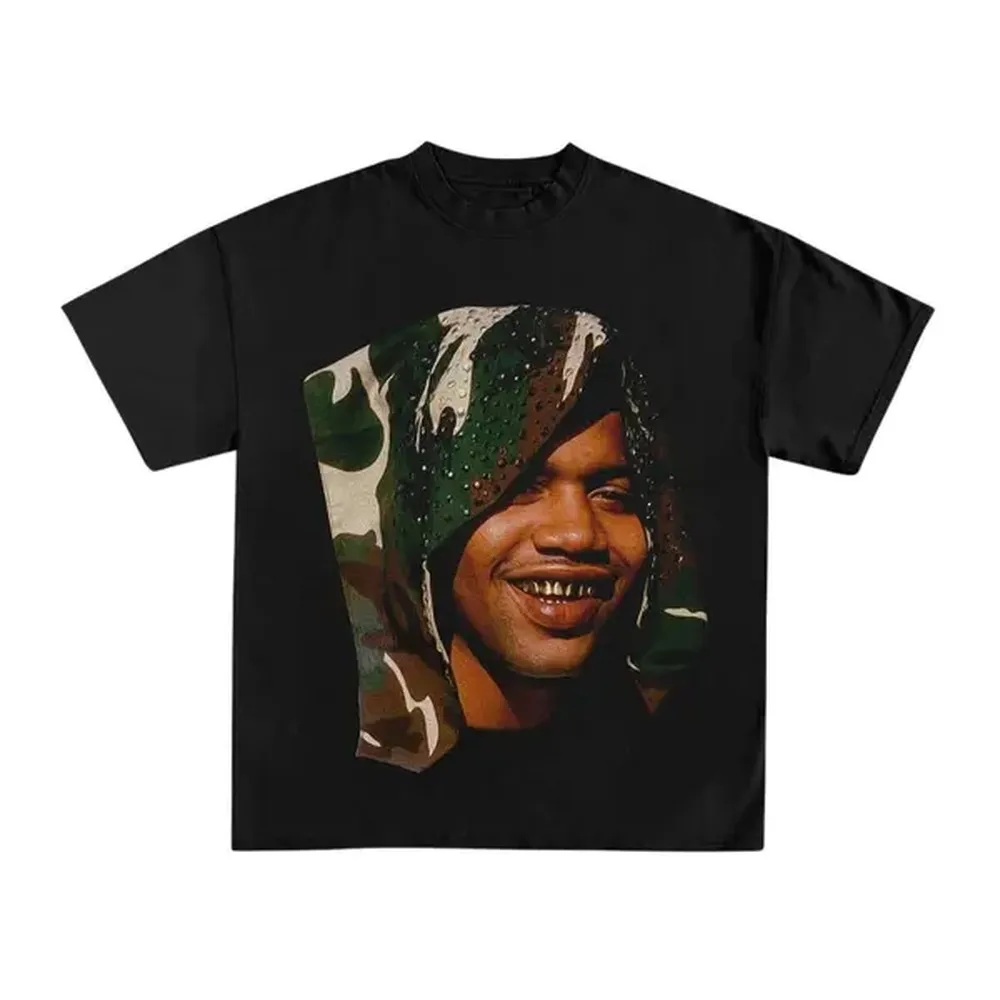 Juvenile Tee - Juvenile Rapper Hot Boyz Tee Graphic Bootleg T-Shirt Streetwear