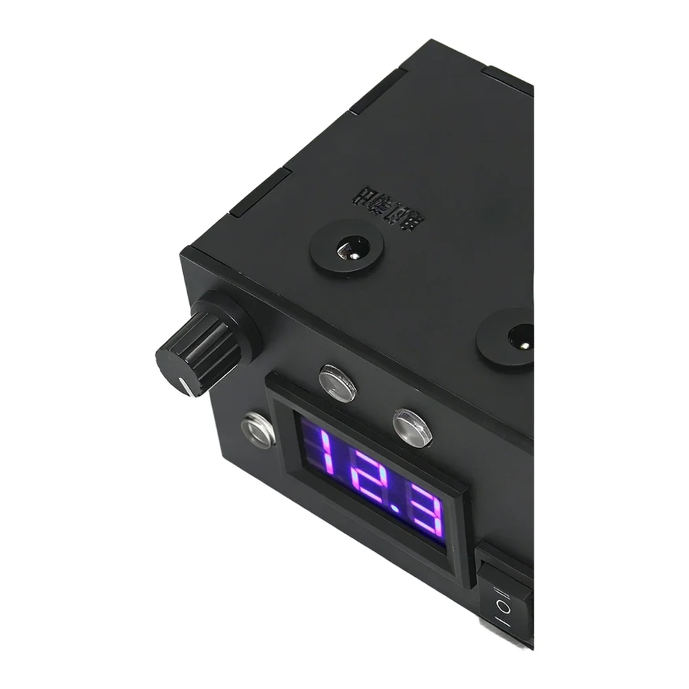 24V Reversible Variable RPM Controller for Angle Grinder and Small Machines with Digital Voltage Display and Portable Structure