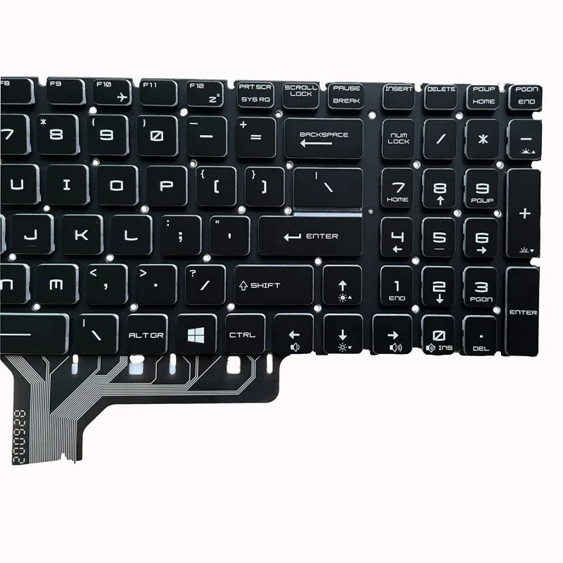 LL+ New for MSI GT72 GT73VR 6RE 6RF GT72VR 6RD 6RE US Keyboard Backlit