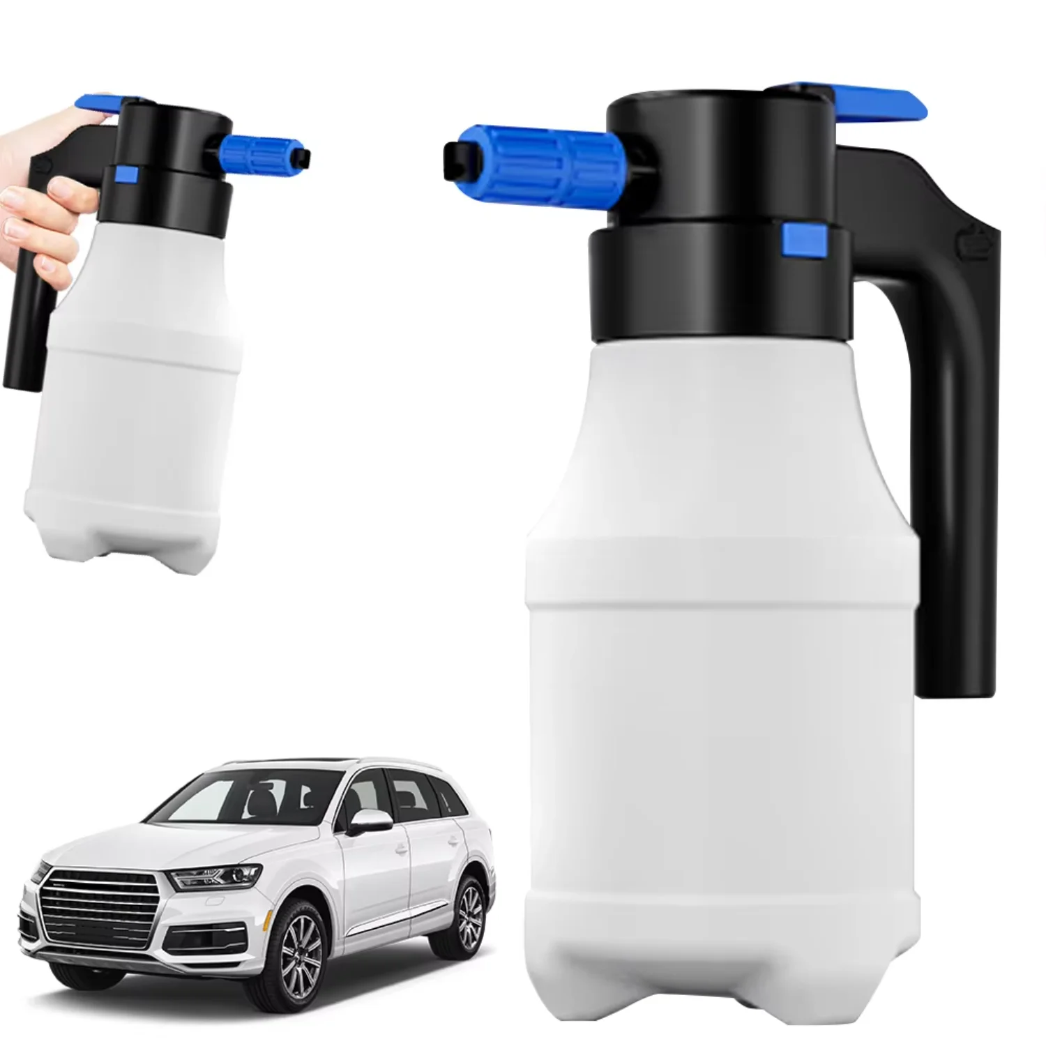 1.5L Endurance Car Wash Foam 2300mAh Battery Powerful  Car Washer USB Rechargeable Lance Watering Can Car Cleaning Tools