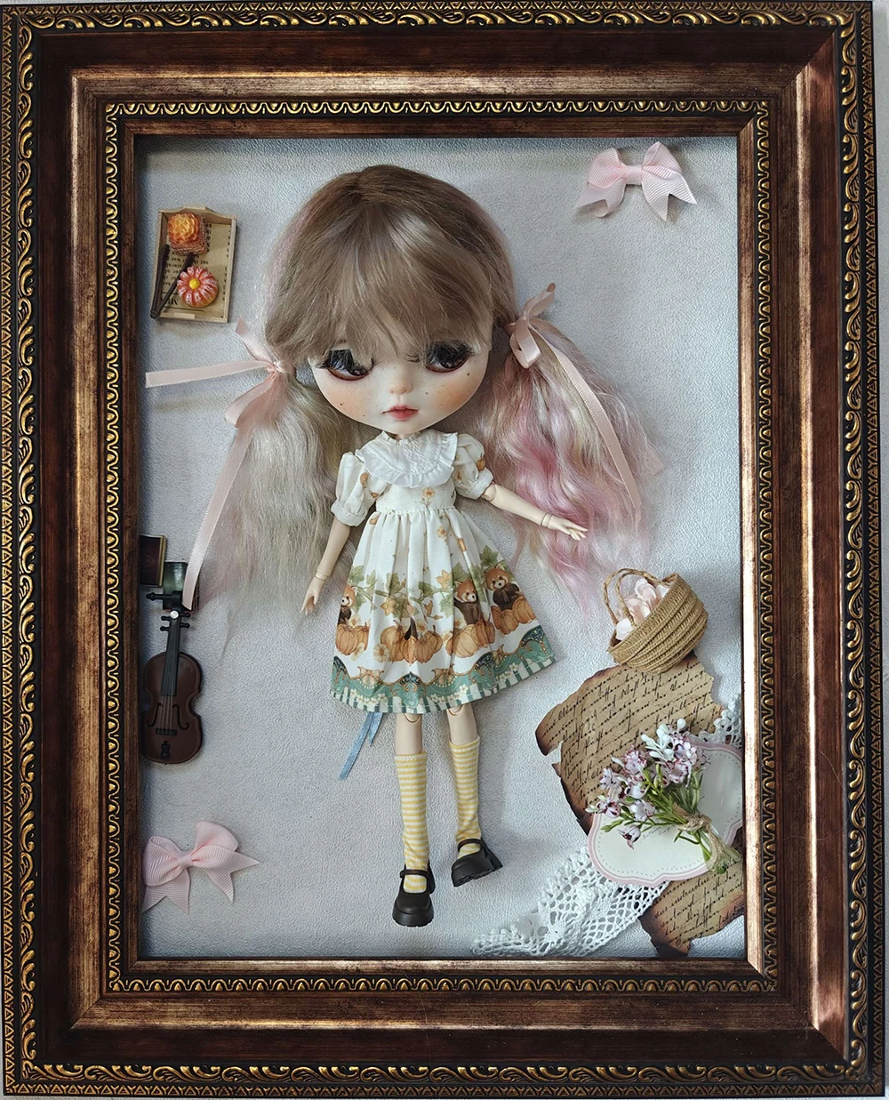 Ubranka dla lalek Blyth, zestaw ubrań dla Blythe, sukienka dla Blythe, Ymy Licca Azones Ob22 24 27, akcesoria dla lalek