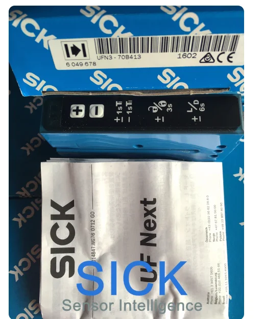 

New SICK Ultrasonic Sensor UM30-213113 UFN3-70B413 Brand new in stock 1PCS