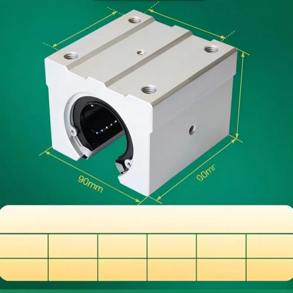 Linear Guide Rail Slide Bearing Block Kit For Industrial Equipment CNC Positioning Systems Precision Motion Components