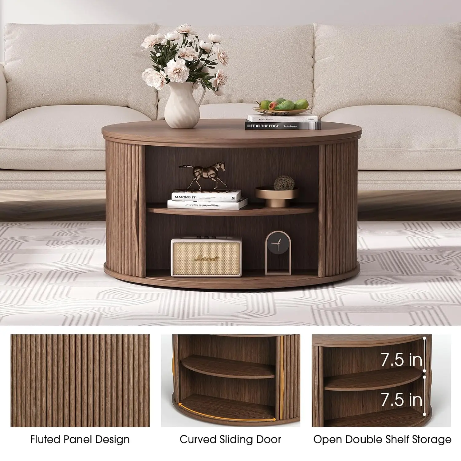 Thumbnail 3 - #12 Latest Lift Top Coffee Tables Offers