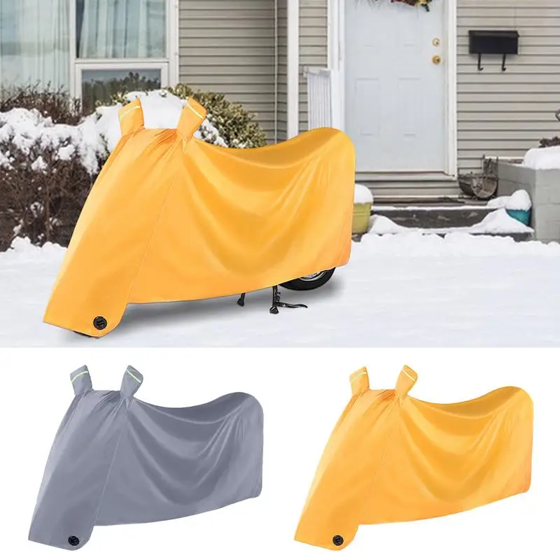 Motorcycle Rain Cover Oxford Outdoor Uv Protector Bike Rain Dustproof Scooter Covers  with Lock-Holes And Ears Moto Accessories