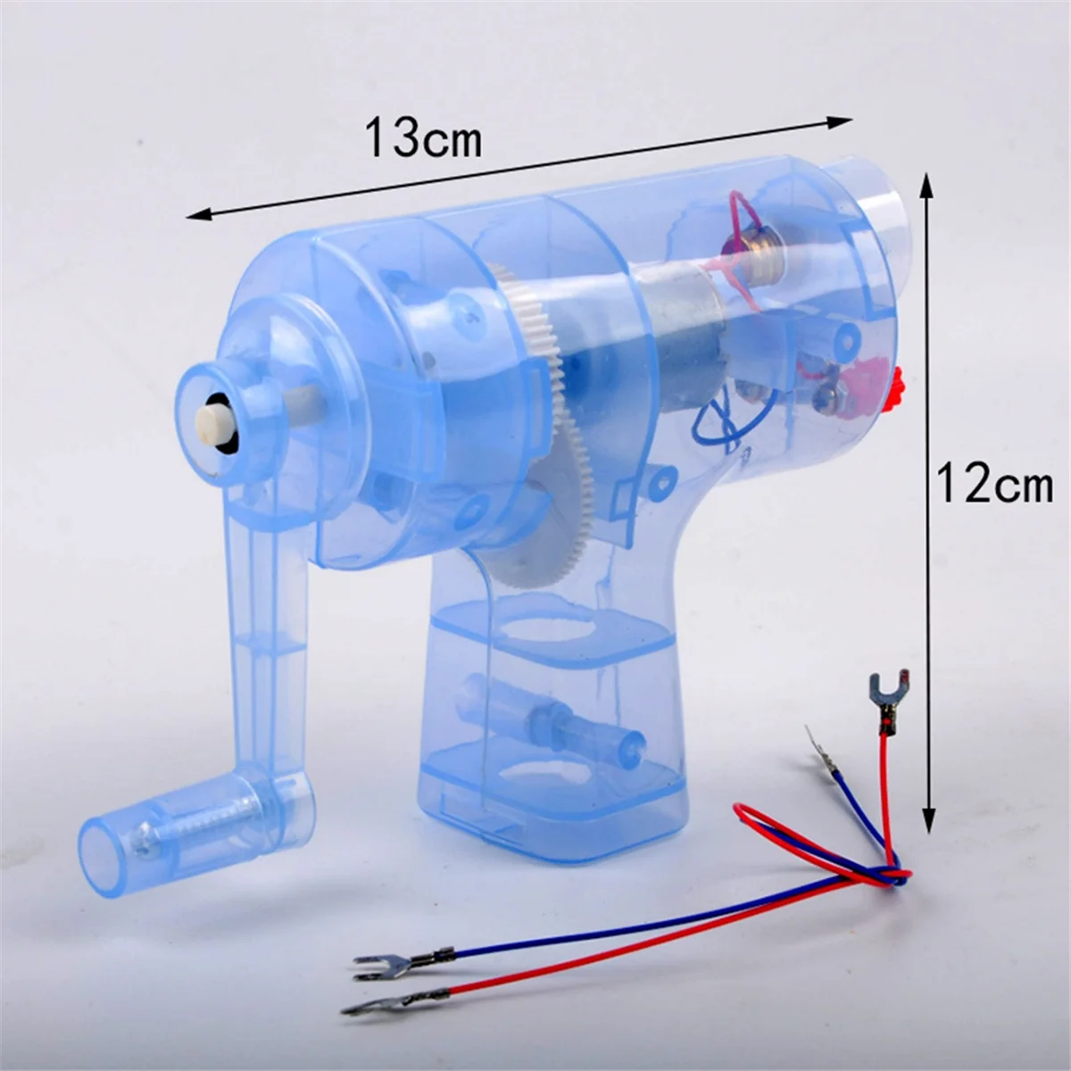

Hand Held Generator Manual Emergency Power Generator DIY Educational Science Kids Physics Experimental Equipment Tools