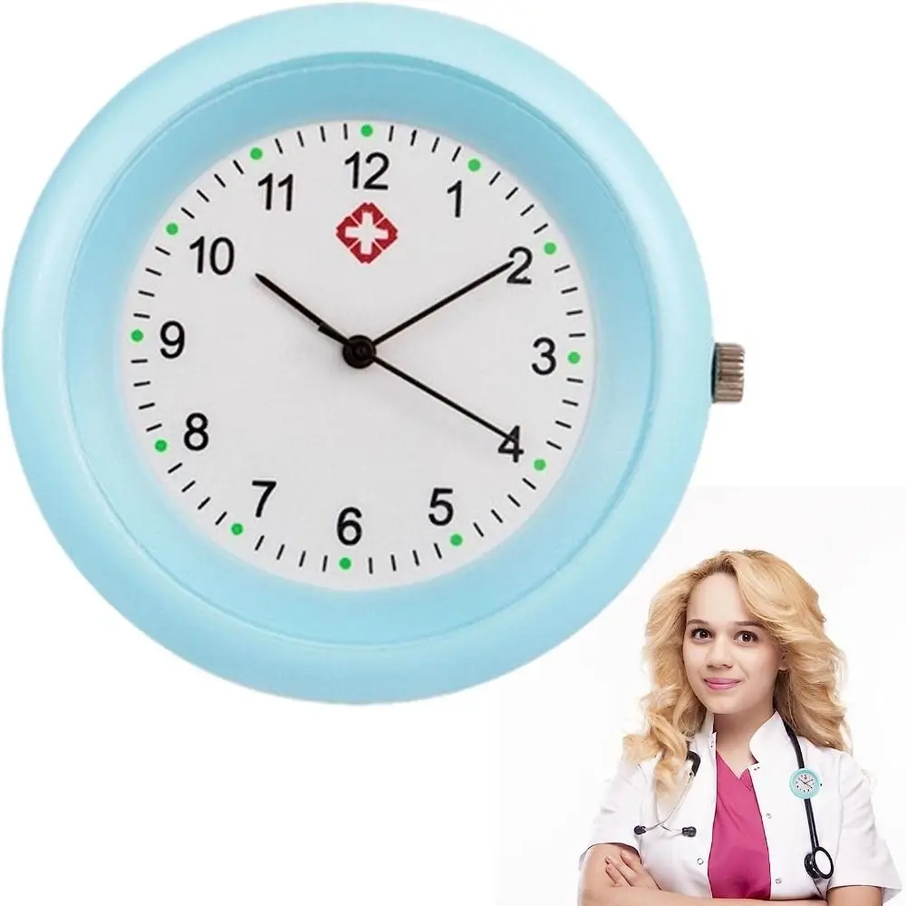 Stethoscope Watch Pocket Watch Accurate Waterproof Clinic Watch Stethoscope Accessories for Clinic Staff Nurse