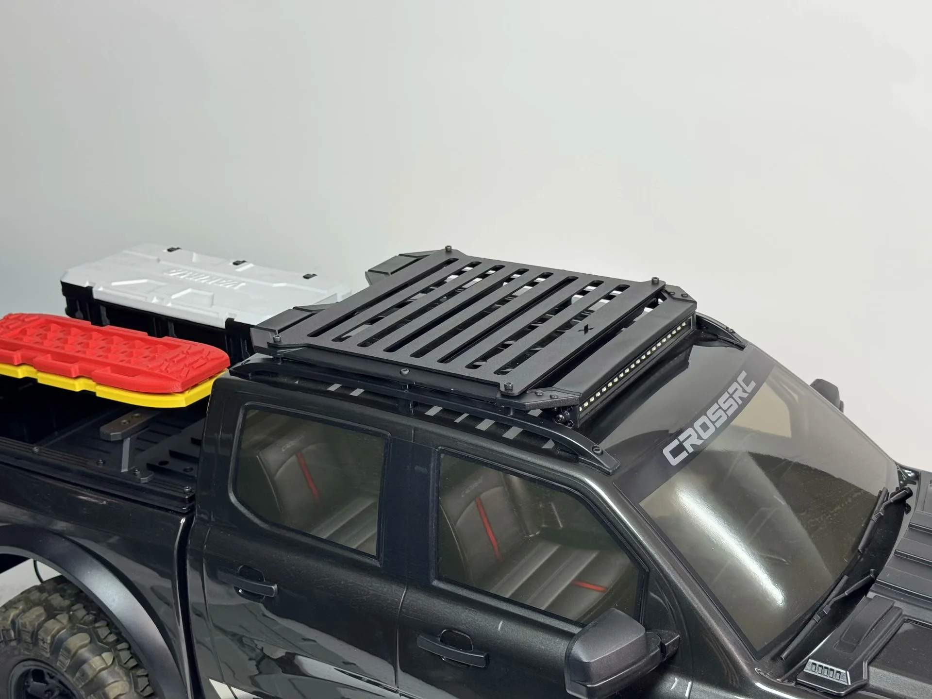 RC Crawler Upgrade Parts Custom Metal Roof Guard Plate For 1/5 CROSSRC EMO XX2/XXL2 General‑Purpose RC Truck Mod Accessories