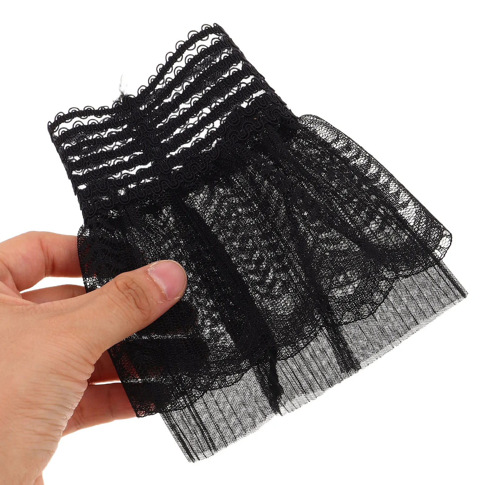 

2 пары кружевных манжет на запястьях, многослойные аксессуары со съемными рукавами, женские декоративные украшения на запястье в викторианском стиле, свадебные украшения