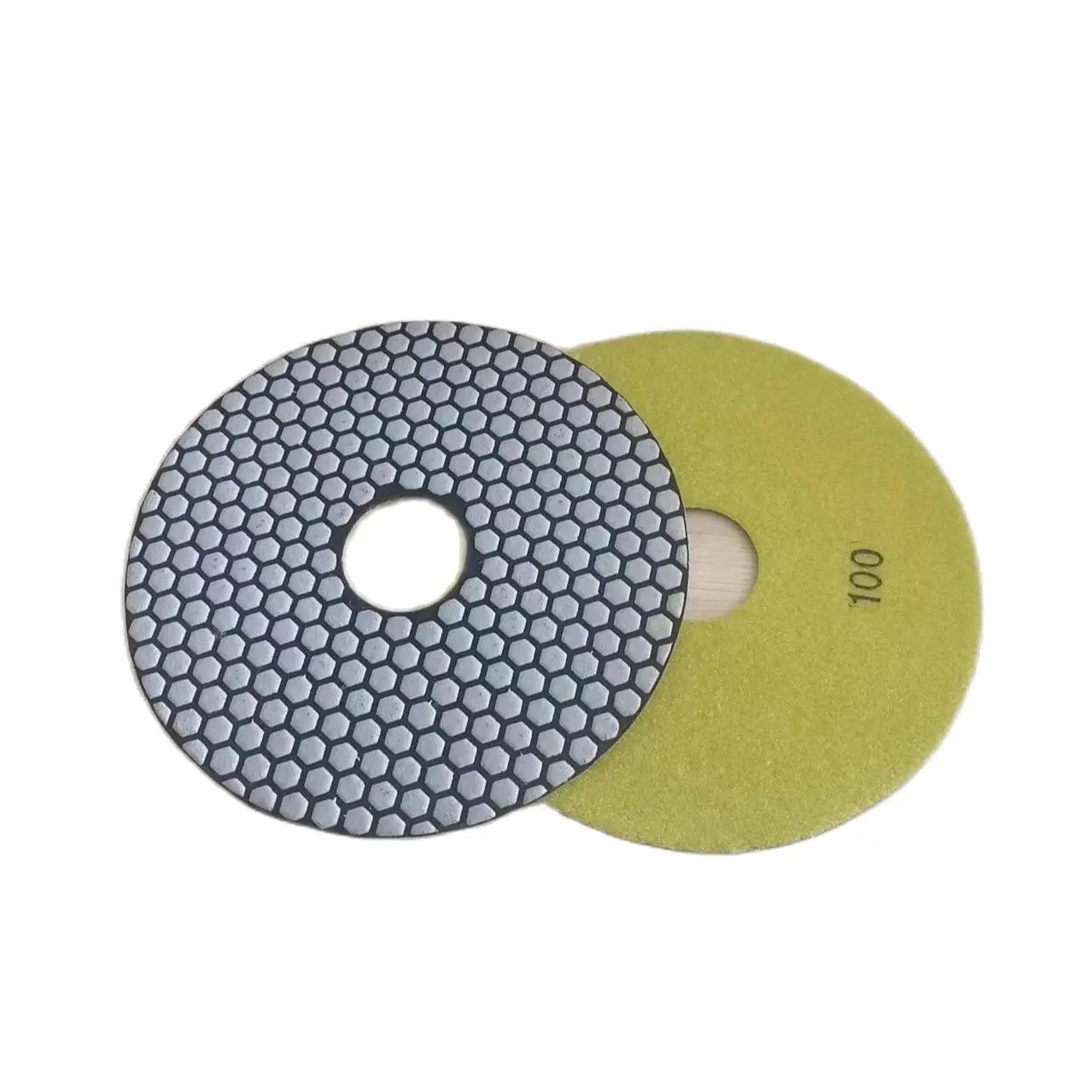 

7 Pieces 8 lnch 200mm Abrasive Diamond Dry PoIishing Pads Shaped PoIish Disc Flexible Sheet For Grinding MarbIe Granite Concrete