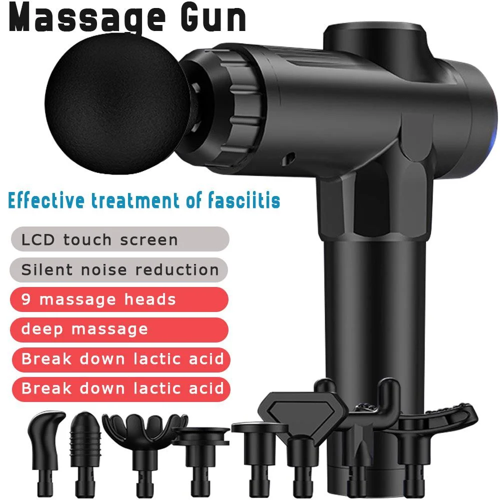 

Muscle Massager for Neck and Back Body Molding Massage Equipment Masage Gun Fascia Pain Massaging Guns Electric Massage Device