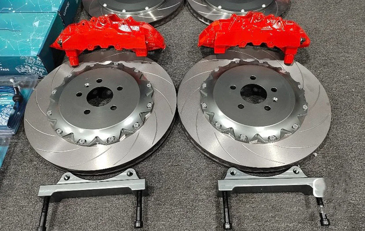 

High quality 8-piston GT8 brake set, paired with 355-380mm brake discs, suitable for Audi A4 Rs Lamborghini R8 Volkswagen Golf