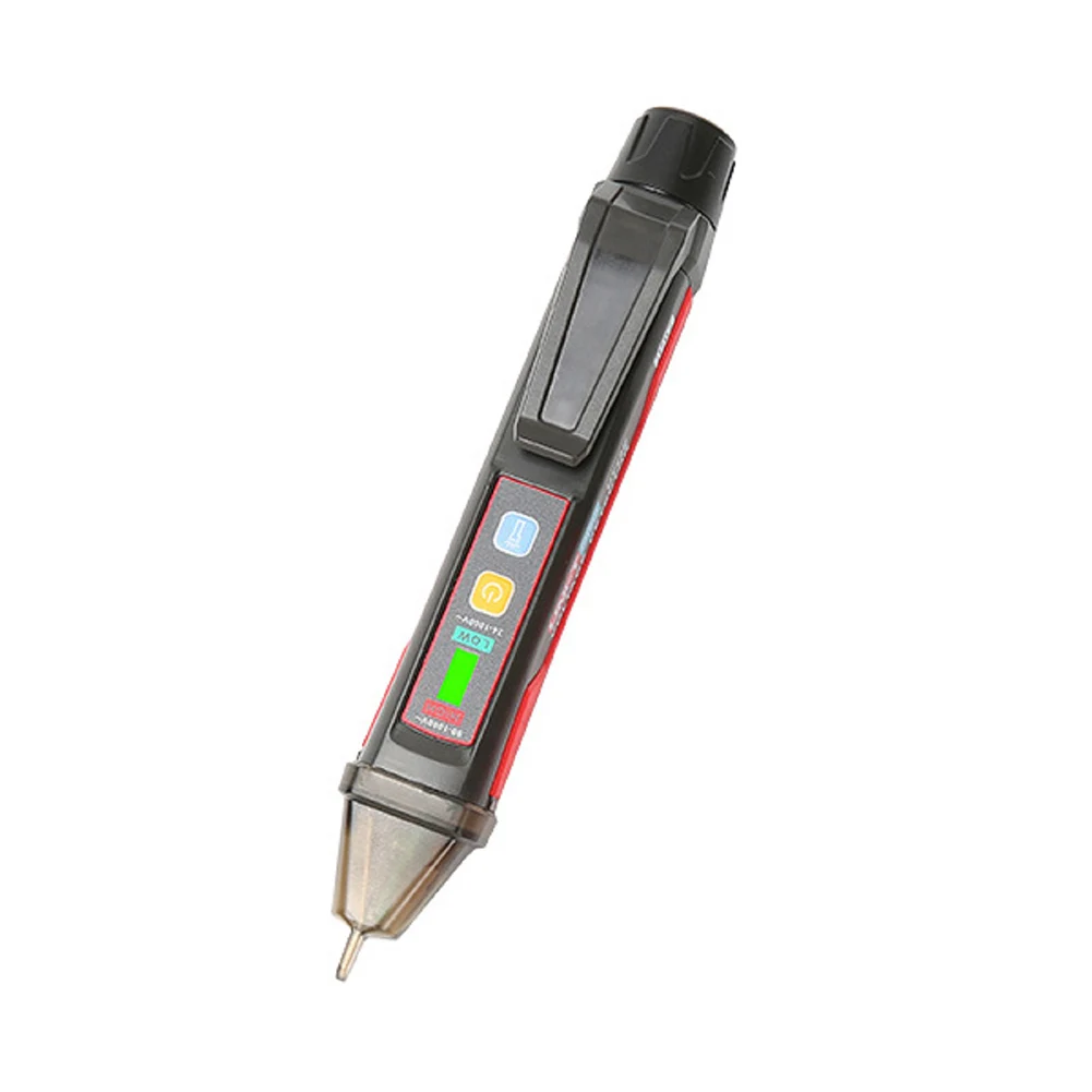 Dual Range Non Contact Voltage Detector UT12M Easily Identify Live Wires from 24V to 1000V with Sound Alerts and LED Flashlight