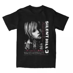 Silent Hill 3 Uomo Donna T Shirt Gioco horror Divertente Tee Shirt Manica corta O-Collo Maglietta in cotone Vintage Casual Maglietta di grandi dimensioni