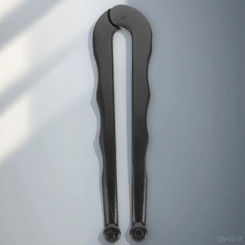 

Adjustable Face Spanner Wrench 5mm Precise Design Long Service Life Angle Grinder Parts Removal Tool Strong Handle Good