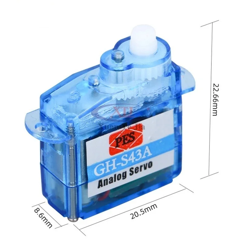 Mini servo de alta qualidade para aeronaves de controle remoto dc 3.7g 4.3g, acessórios de modelo de asa fixa, peças de brinquedo servo leves