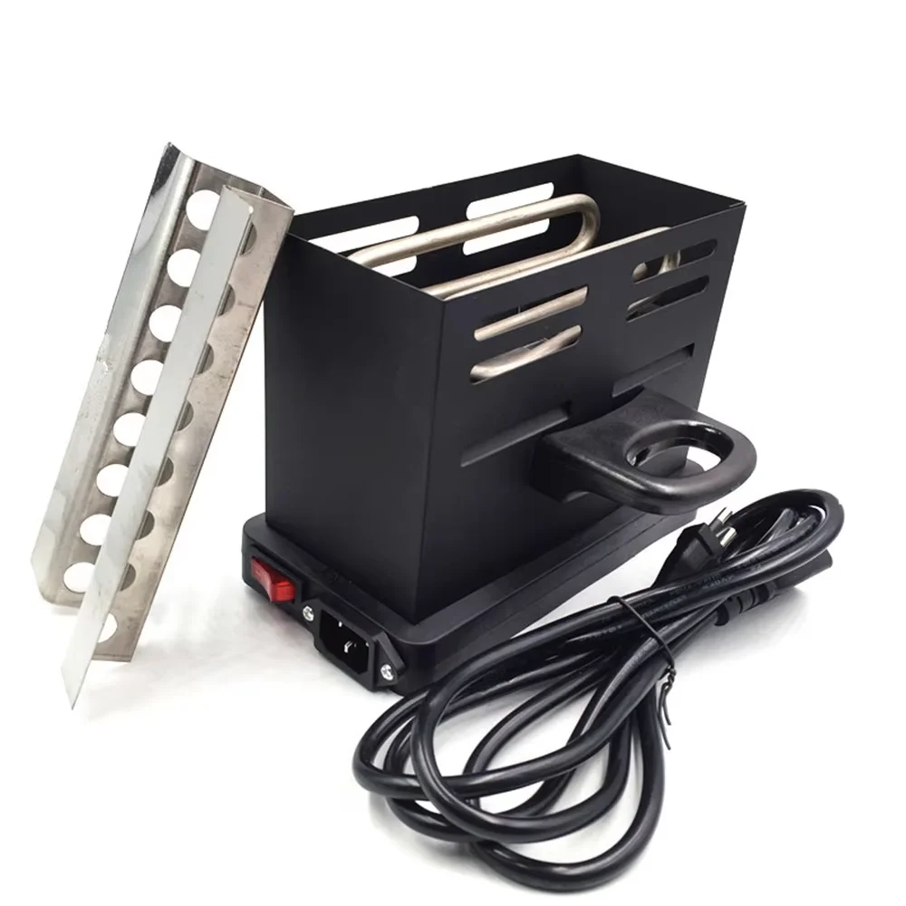 800W Double Layer Hookah Coal Burner Fast Ignition Electric Shisha Charcoal Heater  Hookah Stove for Bar Lounge Commercial Use