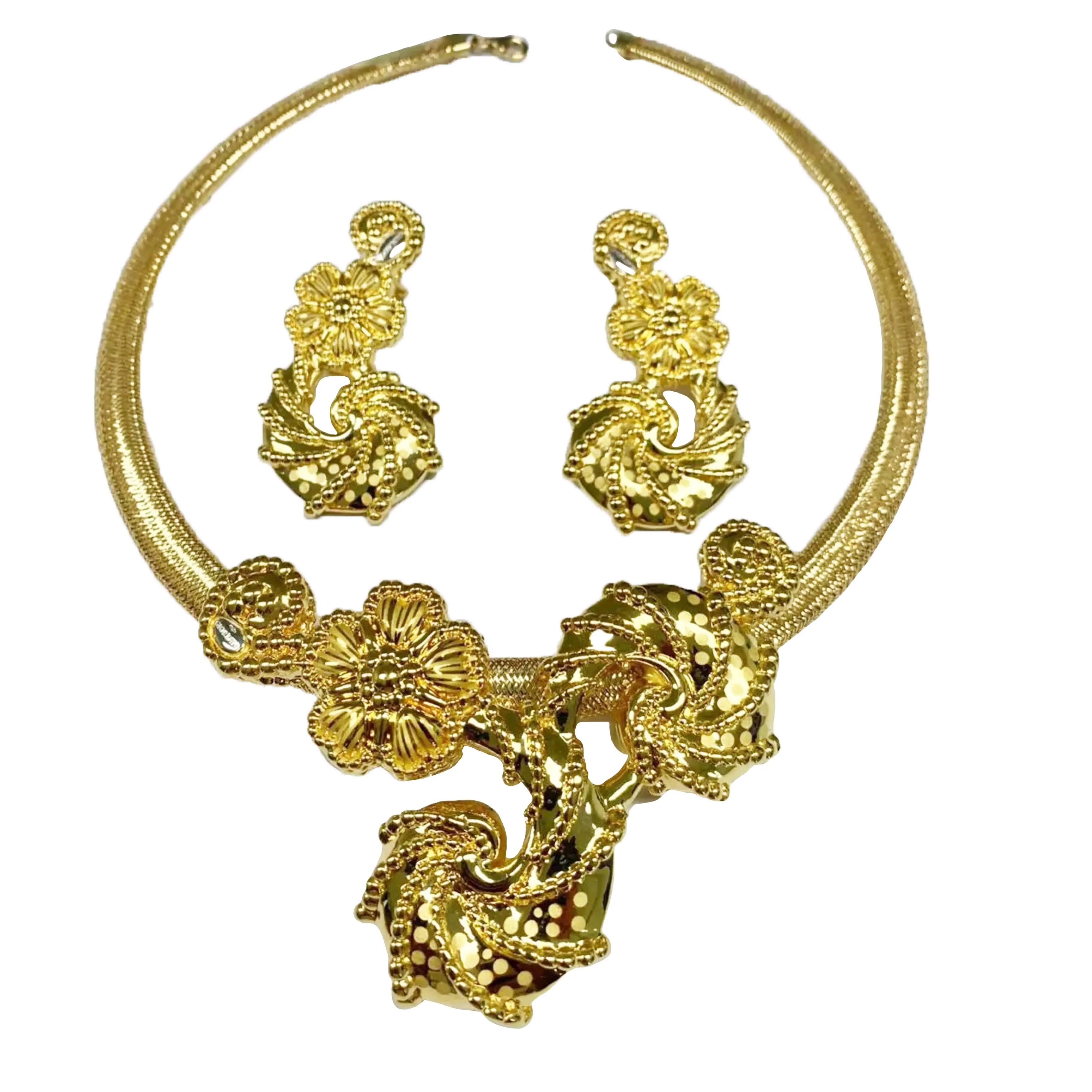 Unique irregular hotsale Italian Jewelry stud charming llaveros Collar Pulseras pin Pendient tentacles Anillo Christmas 4PC Set