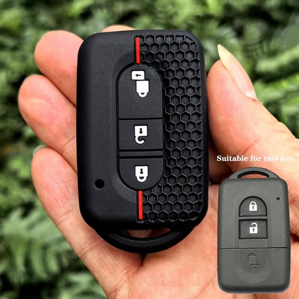 New Key Case Cover for Nissan Qashqai J10 Tiida Micra X-Trail NV200 Navara Pathfinder Juke Key Fob Key Holder Car Accessories