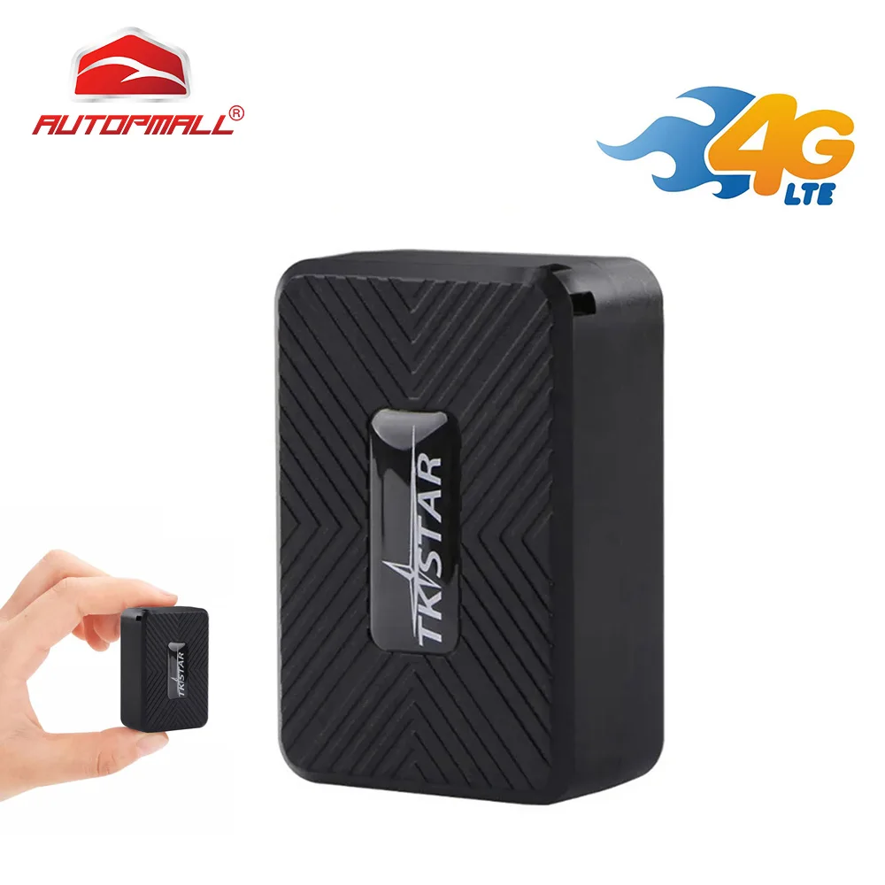 Mini GPS Tracker TKSTAR TK913 Waterproof Magnetic 2G 4G Car Tracking Device Wireless Handheld 1500mah Container Gps Locator