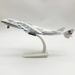 Scala 1/400 antov An-225 AN225 Blizzard Space Shuttle modello di aereo pressofuso e aeroplano giocattolo per fan collezione per adulti Souvenir