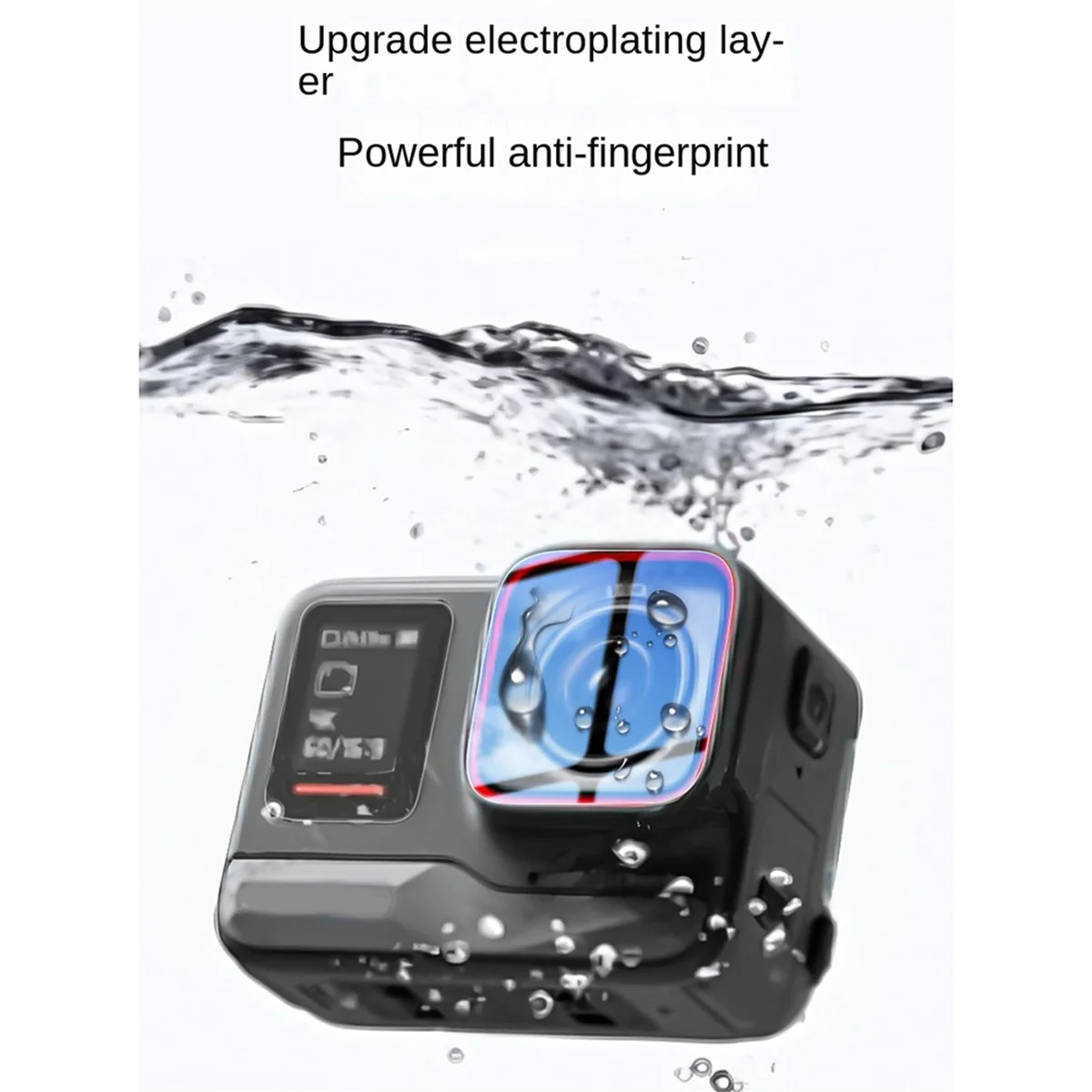 High Quality-1 Set Suitable for Shadow Stone Insta360 Ace Pro Tempered Film Screen Protector Lens Film Sports Camera Film