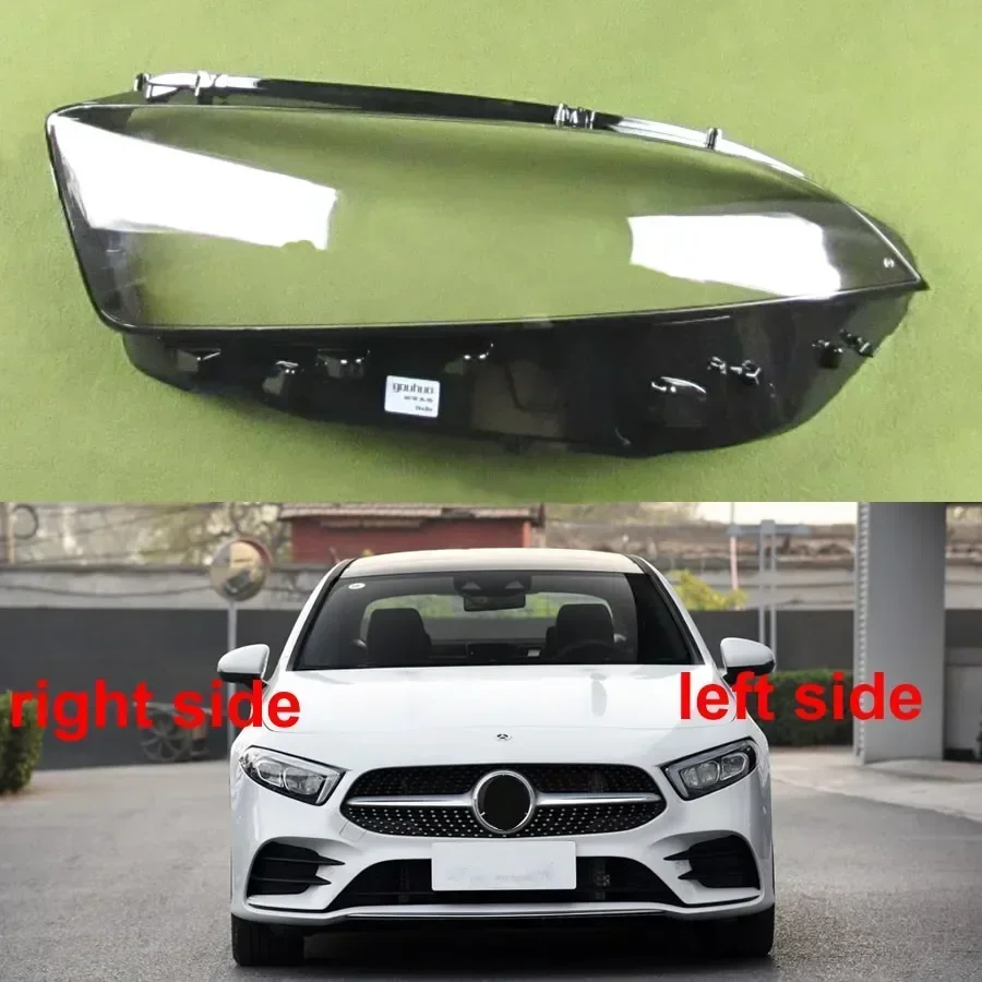 For Benz W257 A-Class A180 A200L 2019 2020 2021 Car Accessories Front Headlight Cover Shade Lampshade Lens Headlamp Shell